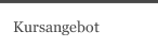 Kursangebot