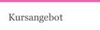 Kursangebot